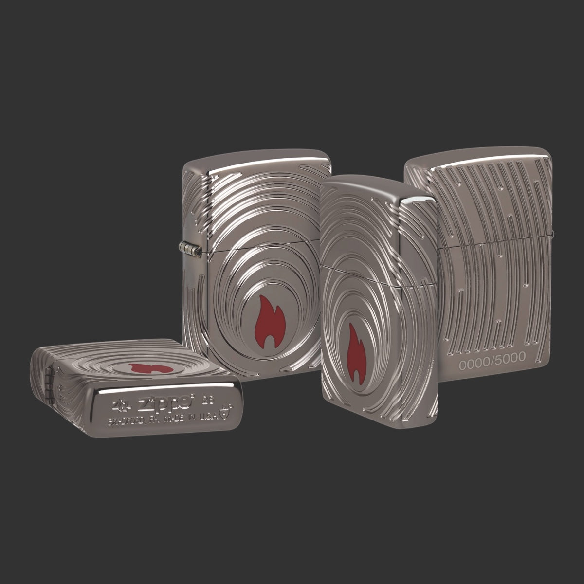 2026 Collectible of the Year Zippo Lighter Armor® Black Ice®