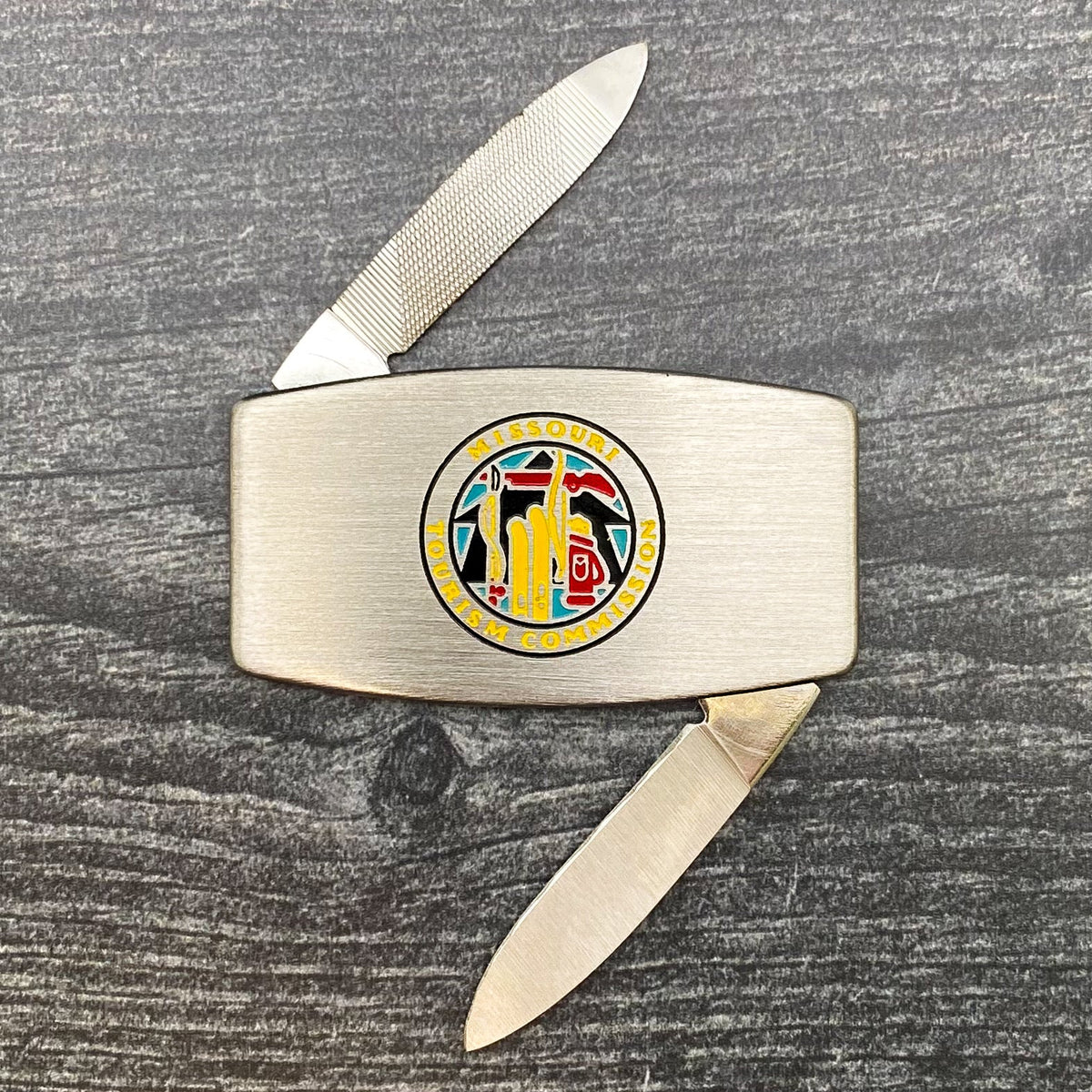 1960&#39;s Zippo Pocket Knife - Missouri Tourism Commission - Riley&#39;s 66 LLC