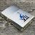 1965 Zippo Lighter - Kangaroo - Etch & Paint - Brushed Chrome - Riley's 66 LLC