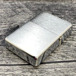 1996 Zippo Lighter - Windy Metallique - Brushed Chrome - Riley's 66 LLC