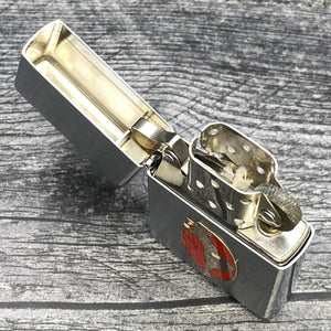 1996 Zippo Lighter - Windy Metallique - Brushed Chrome - Riley's 66 LLC