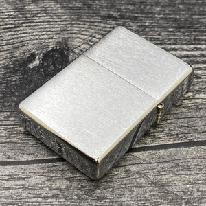 1997 Zippo Lighter - Reveler Metallique - Brushed Chrome - Riley's 66 LLC