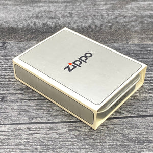 1997 Zippo Lighter - Reveler Metallique - Brushed Chrome - Riley's 66 LLC