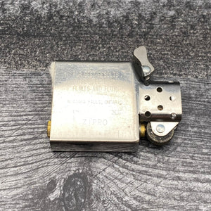 1997 Zippo Lighter - Reveler Metallique - Brushed Chrome - Riley's 66 LLC