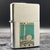 1997 Zippo Lighter - World's Fair Metallique - Brushed Chrome - Riley's 66 LLC
