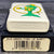 1999 Zippo Lighter - Green Fish - White Matte - Riley's 66 LLC