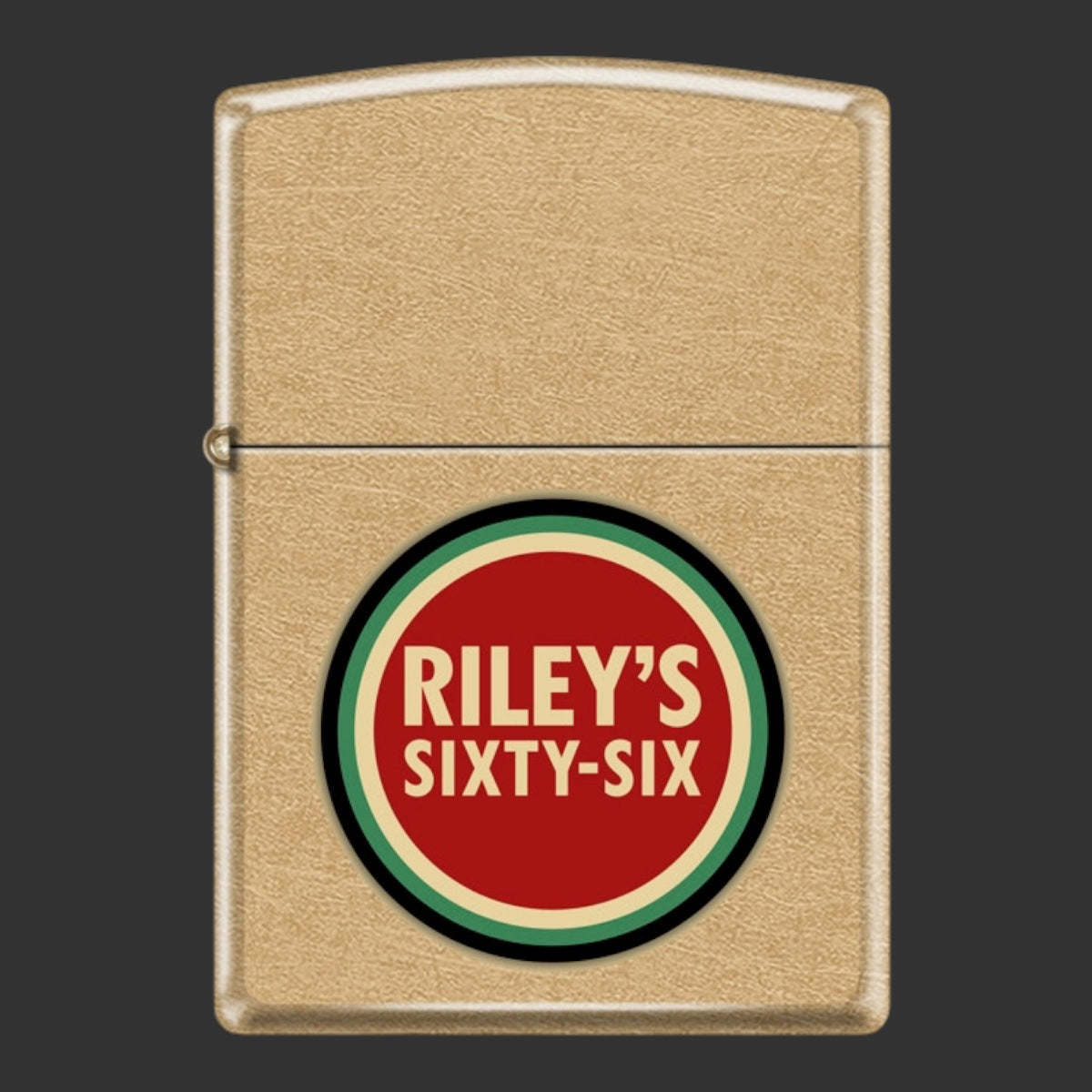 Original Riley's 66 Round Logo Armor™️ Zippo Lighter