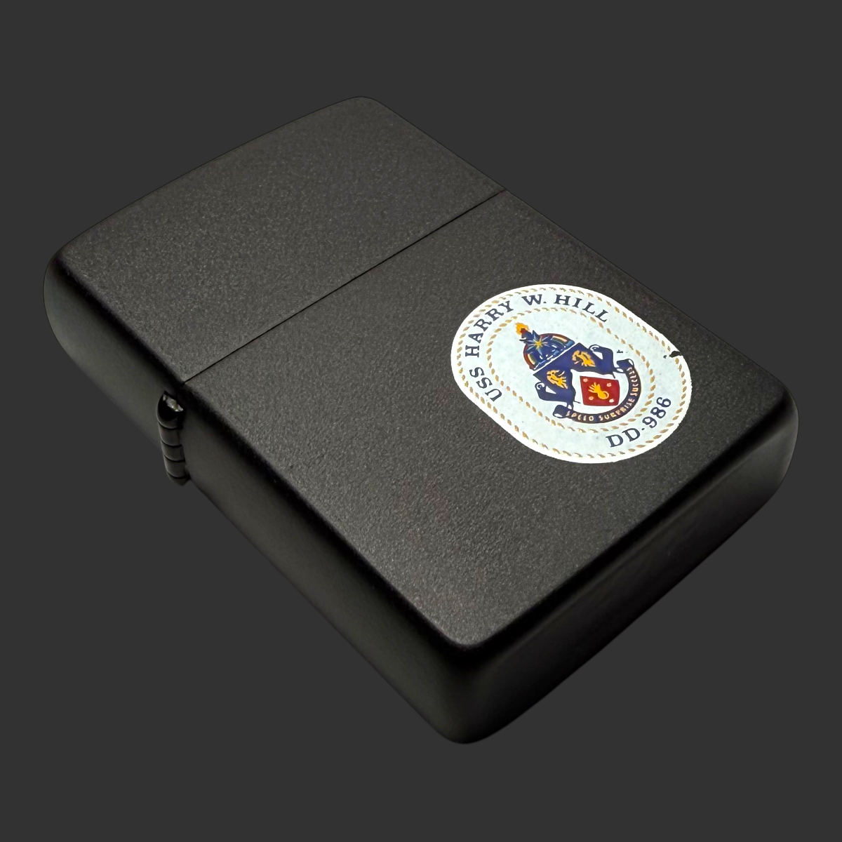 1982 Vintage USS Harry W. Hill DD-986 Zippo Lighter