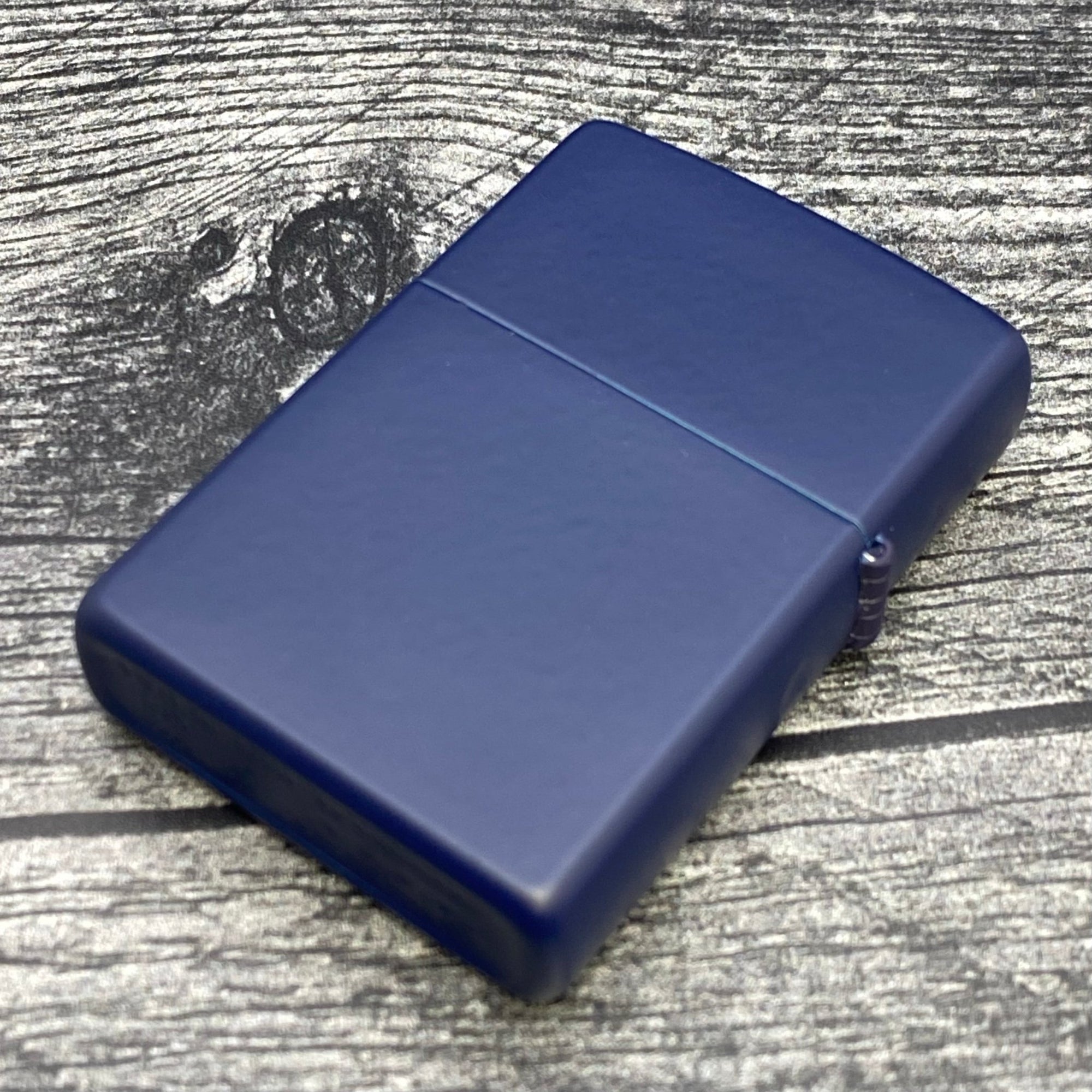 2000 Zippo Lighter - Pleasure to Burn Detective - Navy Matte - Riley's 66 LLC