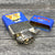 2000 Zippo Lighter - Pleasure to Burn Detective - Royal Blue Matte - Riley's 66 LLC