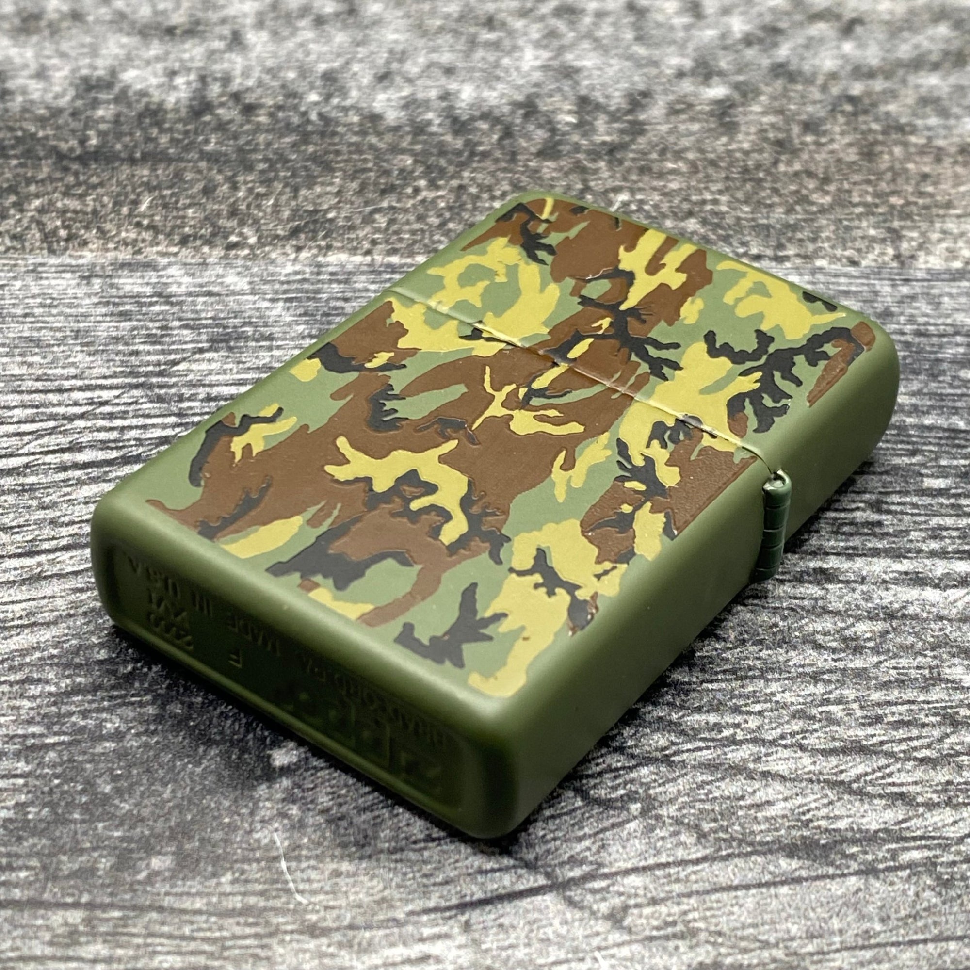 2000 Zippo Lighter - Shooters Service LTD - Camouflage - Riley's 66 LLC