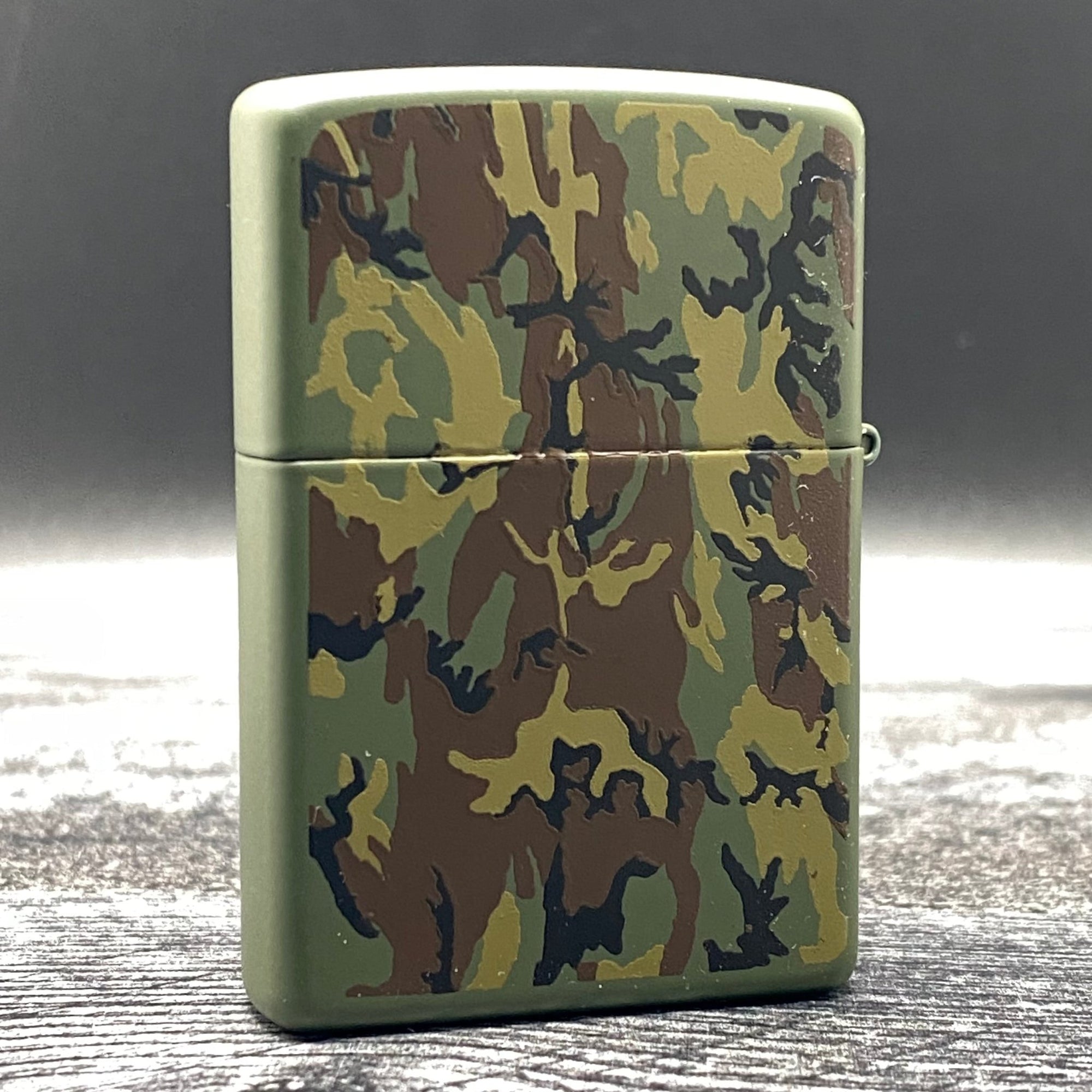 2000 Zippo Lighter - Shooters Service LTD - Camouflage - Riley's 66 LLC