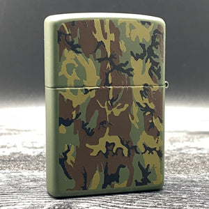 2000 Zippo Lighter - Shooters Service LTD - Camouflage - Riley's 66 LLC