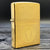 2001 Zippo Lighter - Santa Damiana Cigars - Brushed Brass - Riley's 66 LLC