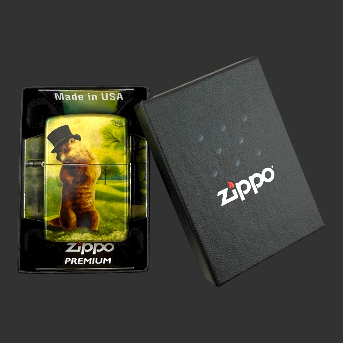 Zippo Lighter Groundhog Day Museum Exclusive