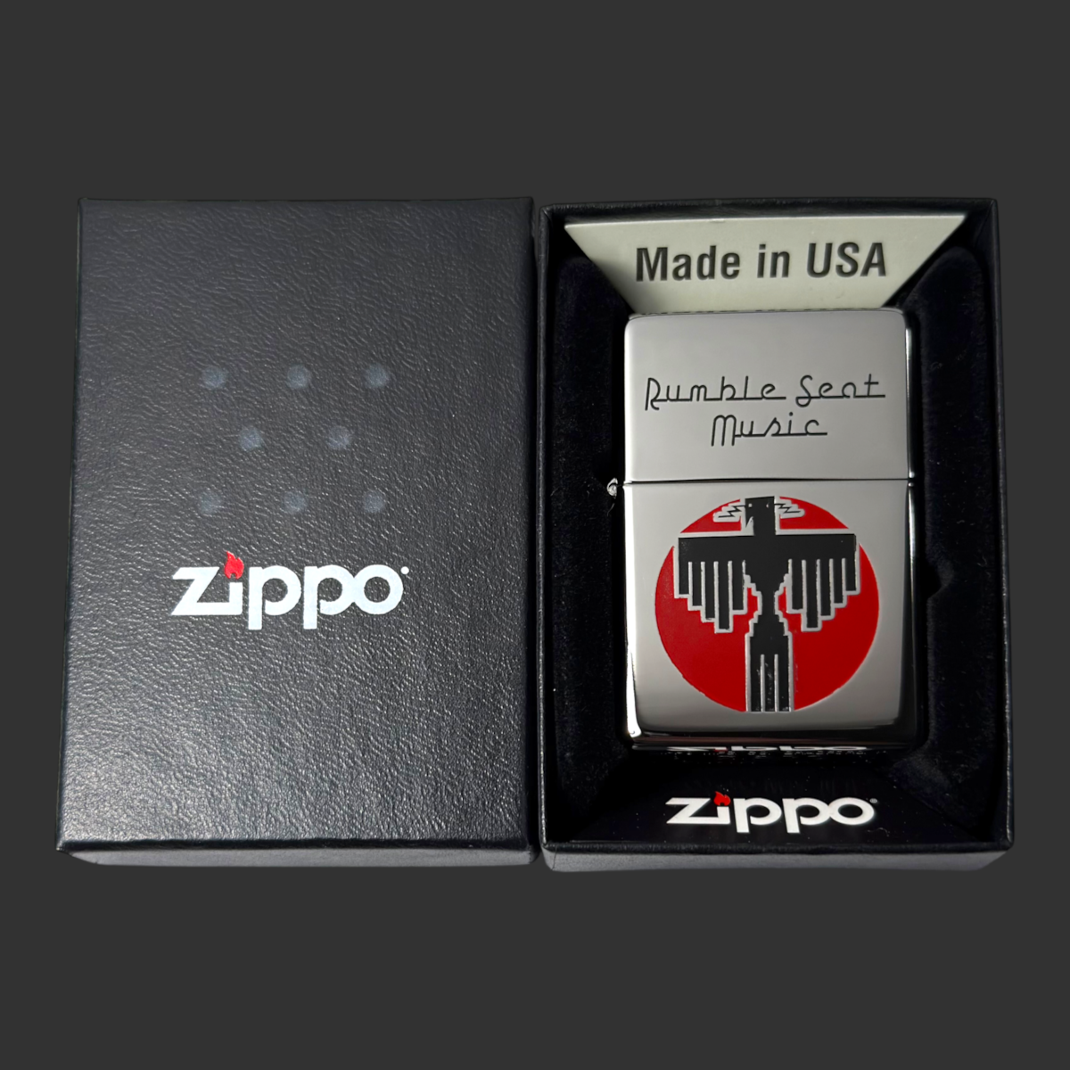 2013 Rumble Seat Music Zippo Lighter
