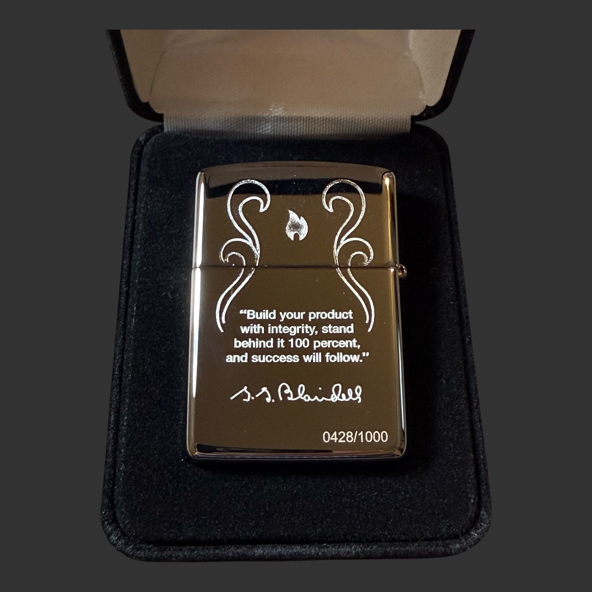 2022 Zippo Lighter 40th Anniversary Pipe Insert