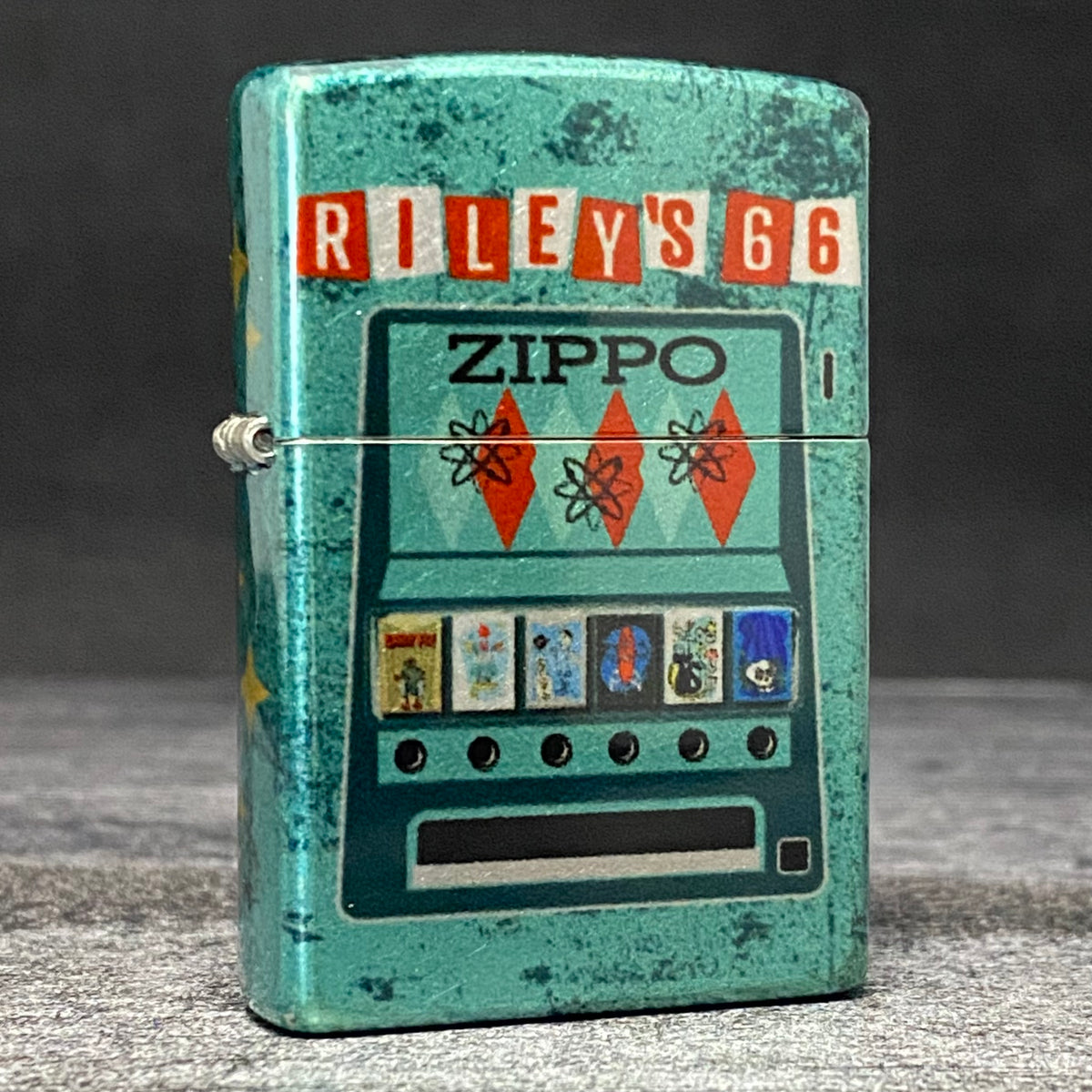 EXCLUSIVE - Riley&#39;s 66 Zippo Lighter - Zippomatic - 540 Fusion