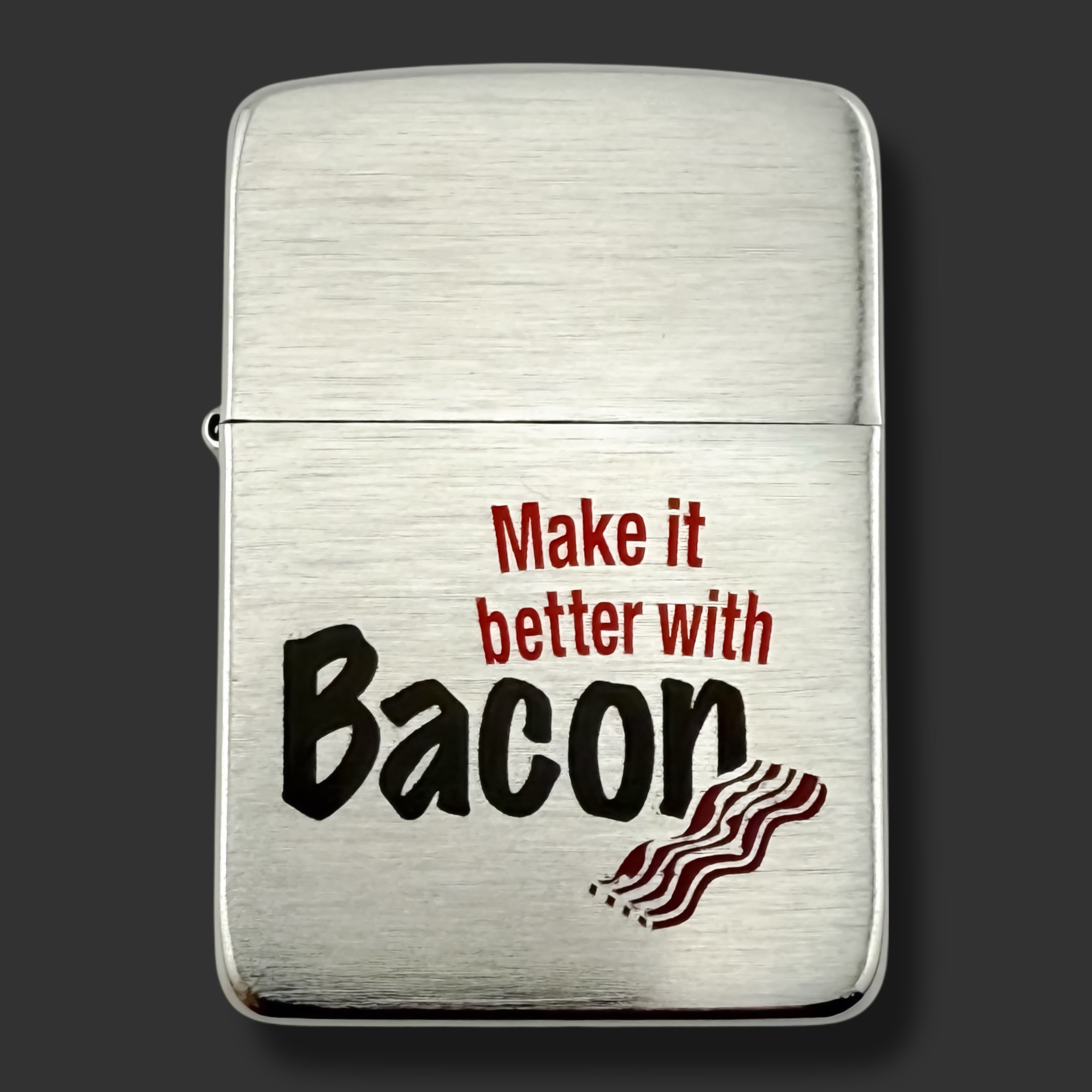 EXCLUSIVE - Riley's 66 Zippo Lighter - Bacon - 8 of 30 - 1941 Replica