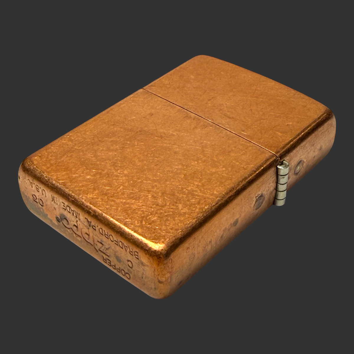 2003 Solid Copper Zippo Lighter