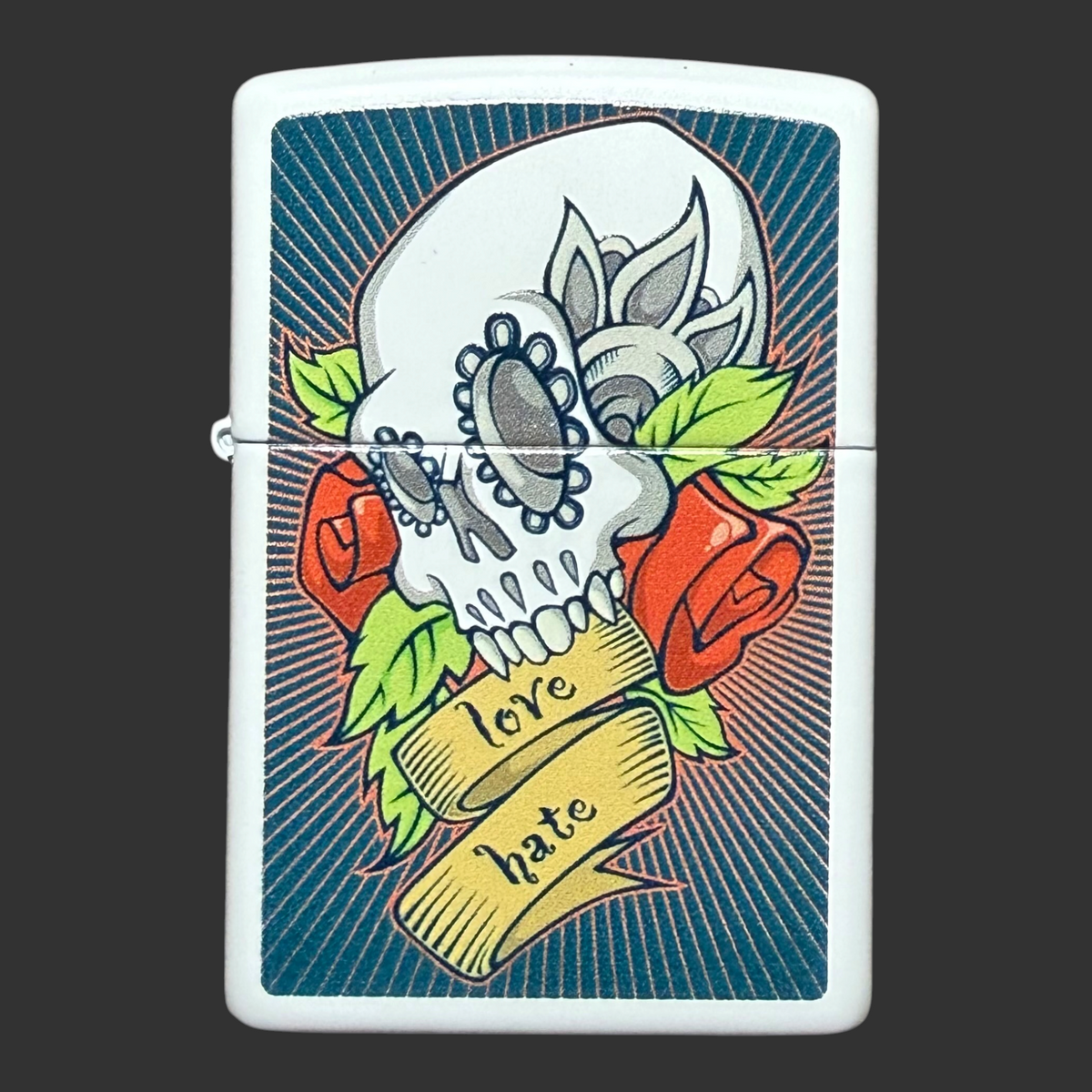 Tattoo Skull Zippo Lighter