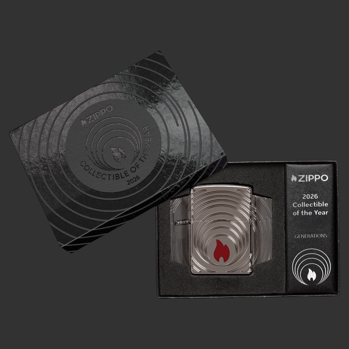 2026 Collectible of the Year Zippo Lighter Armor® Black Ice®