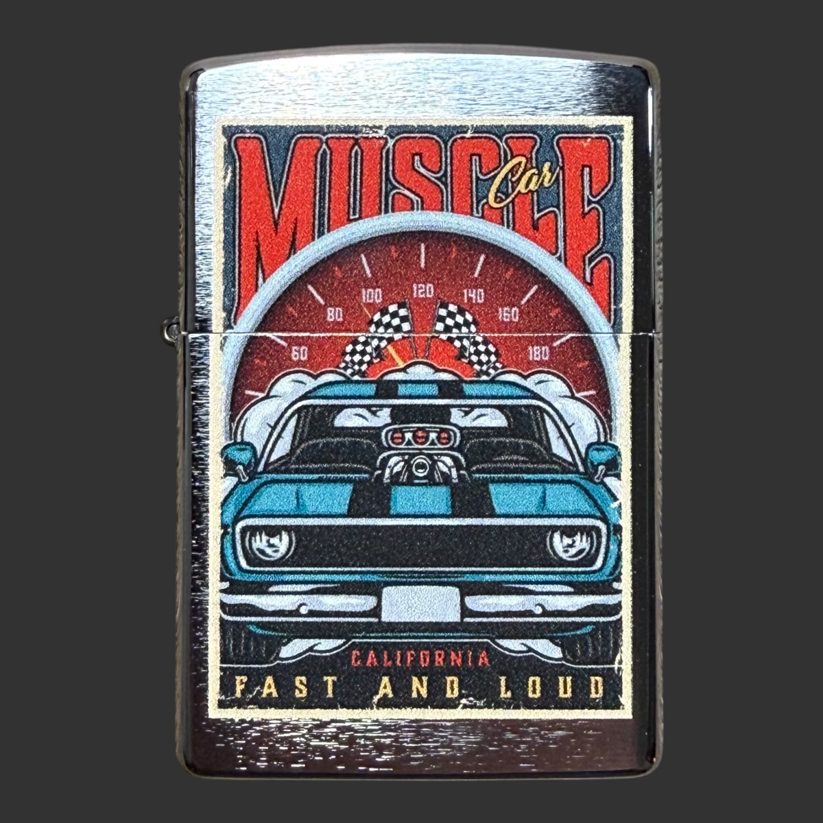 Muscle Car Poster Zippo Lighter