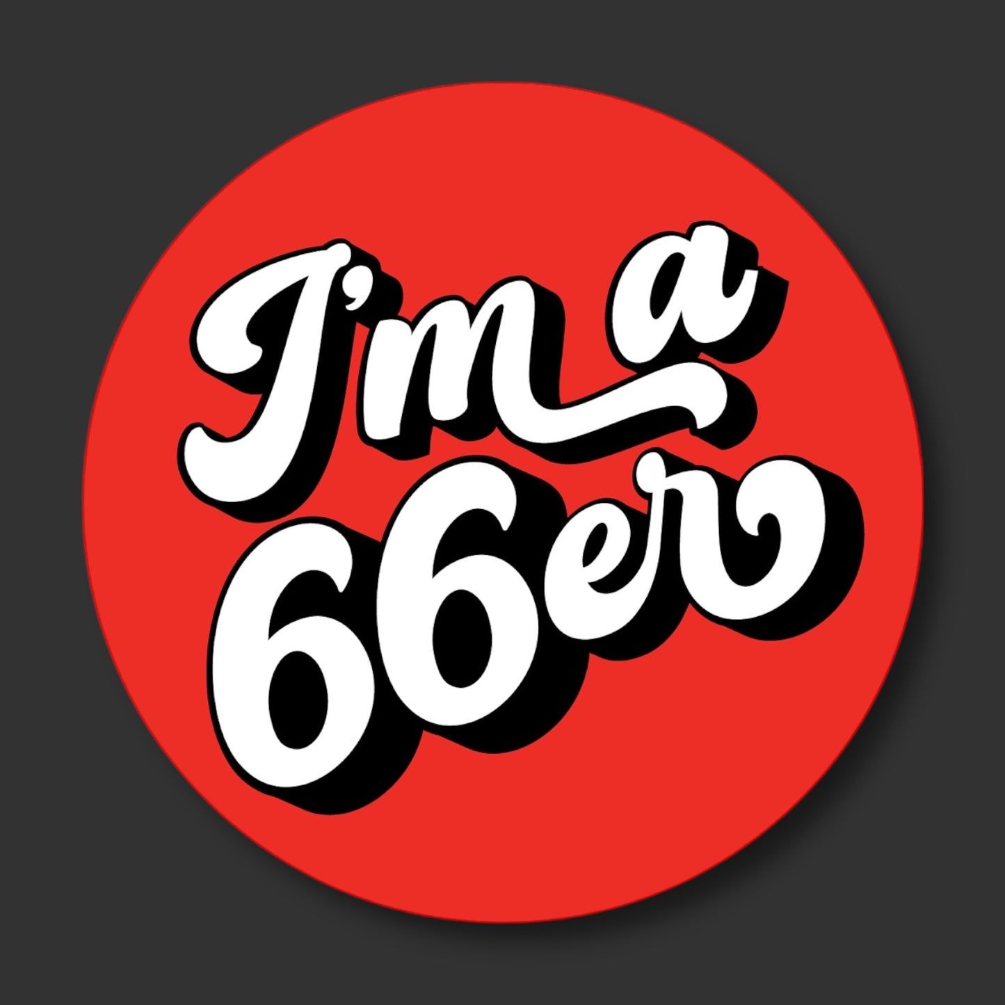 I’m a 66er Sticker