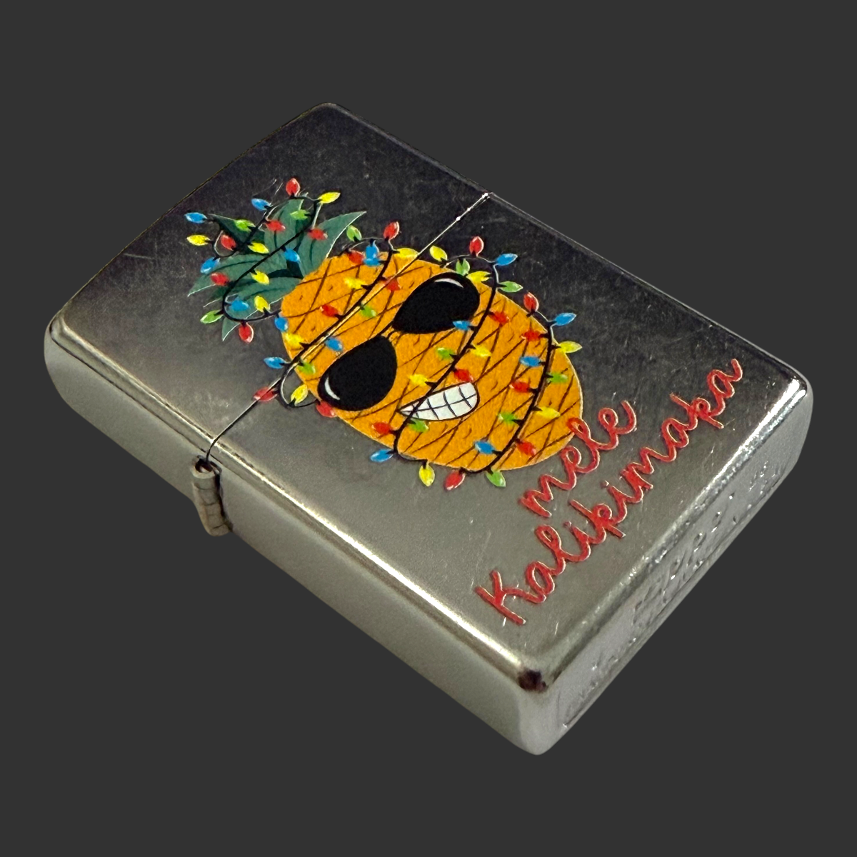 Pineapple Lights Zippo Lighter