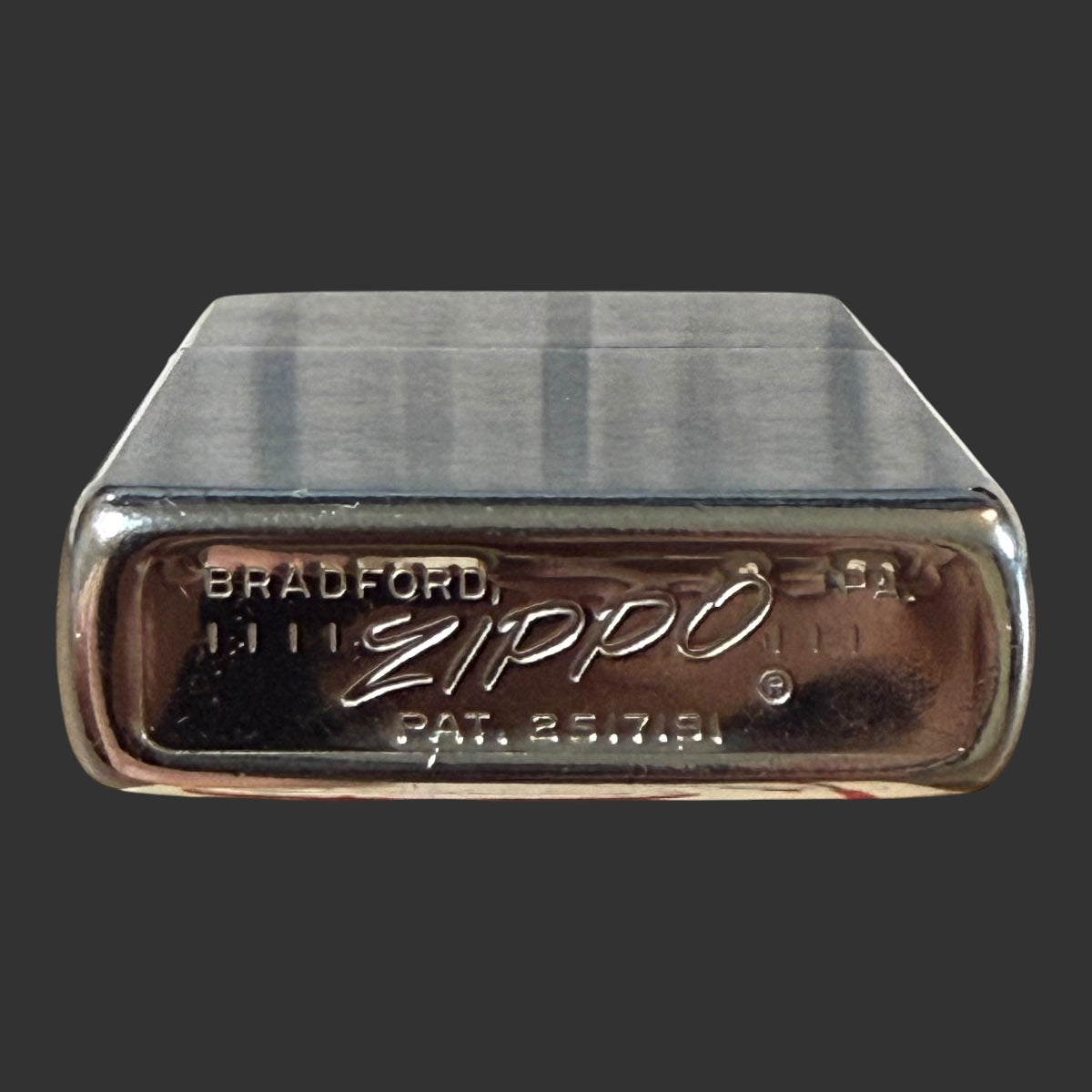 1967 Vintage Zippo Lighter Chicago Rawhide Restored