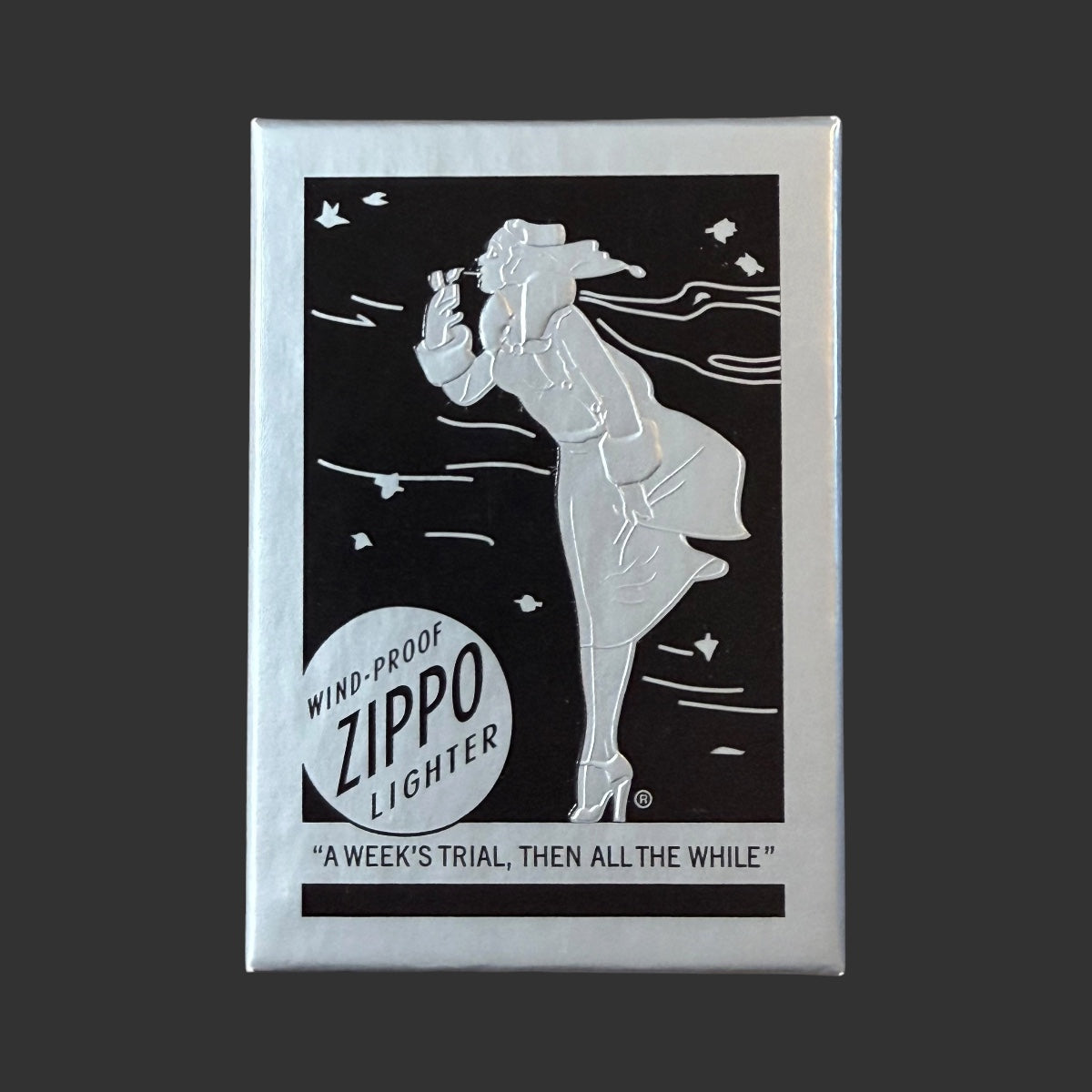 Original Riley's 66 Limited Edition Zippo Lighter - Art Deco