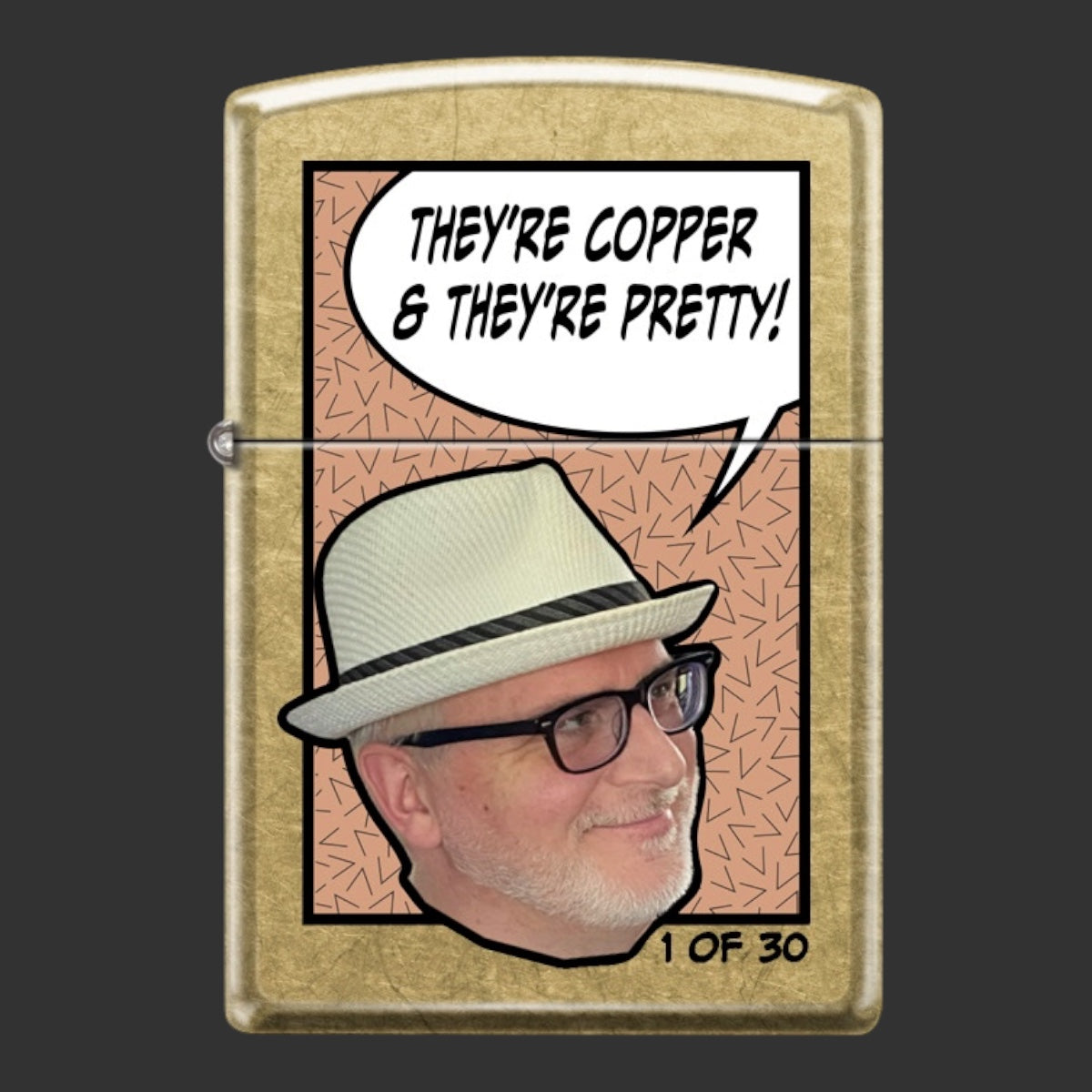 Original Riley's 66 They're Copper & They're Pretty Zippo Lighter 1 of 30