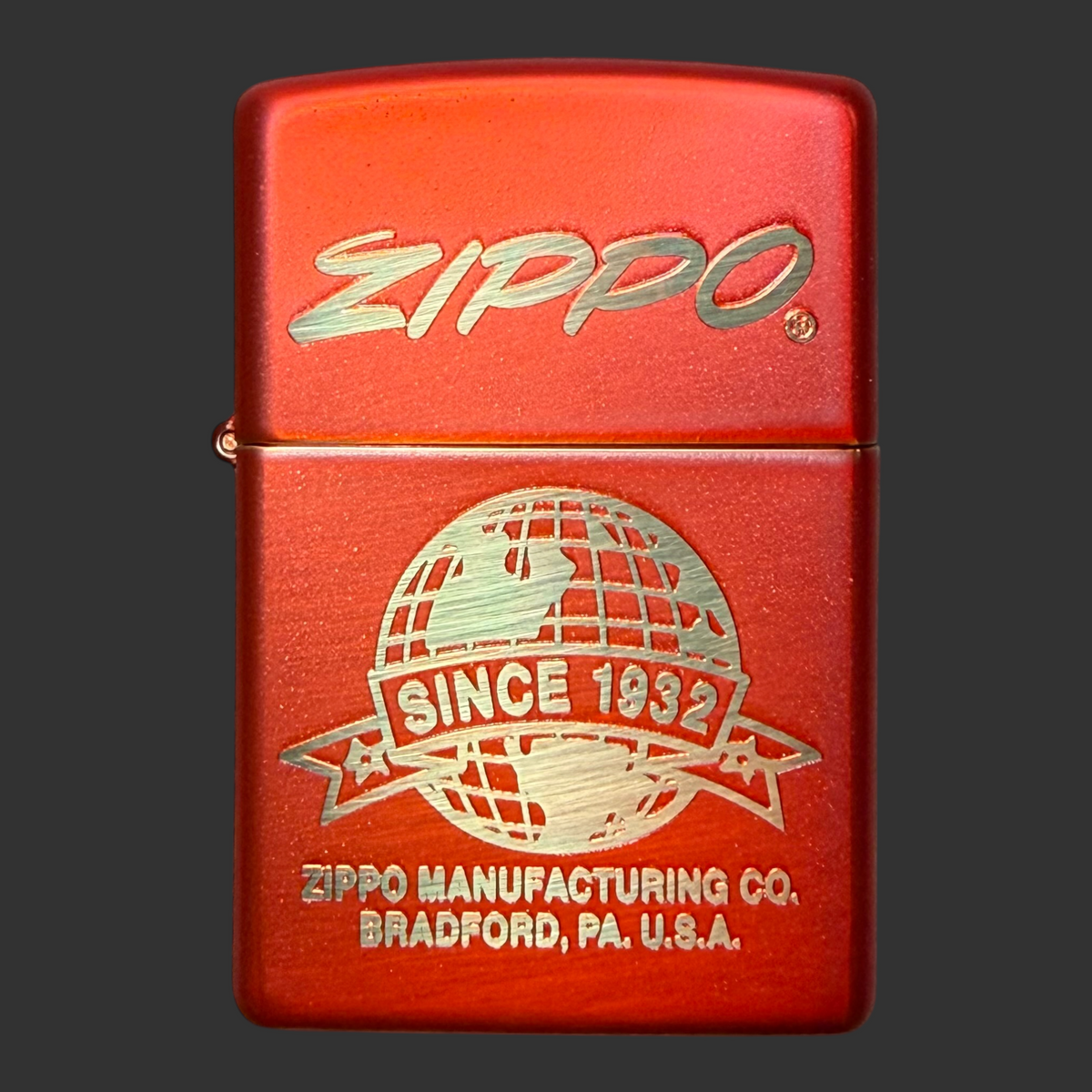 Founder's Day Globe Zippo Lighter