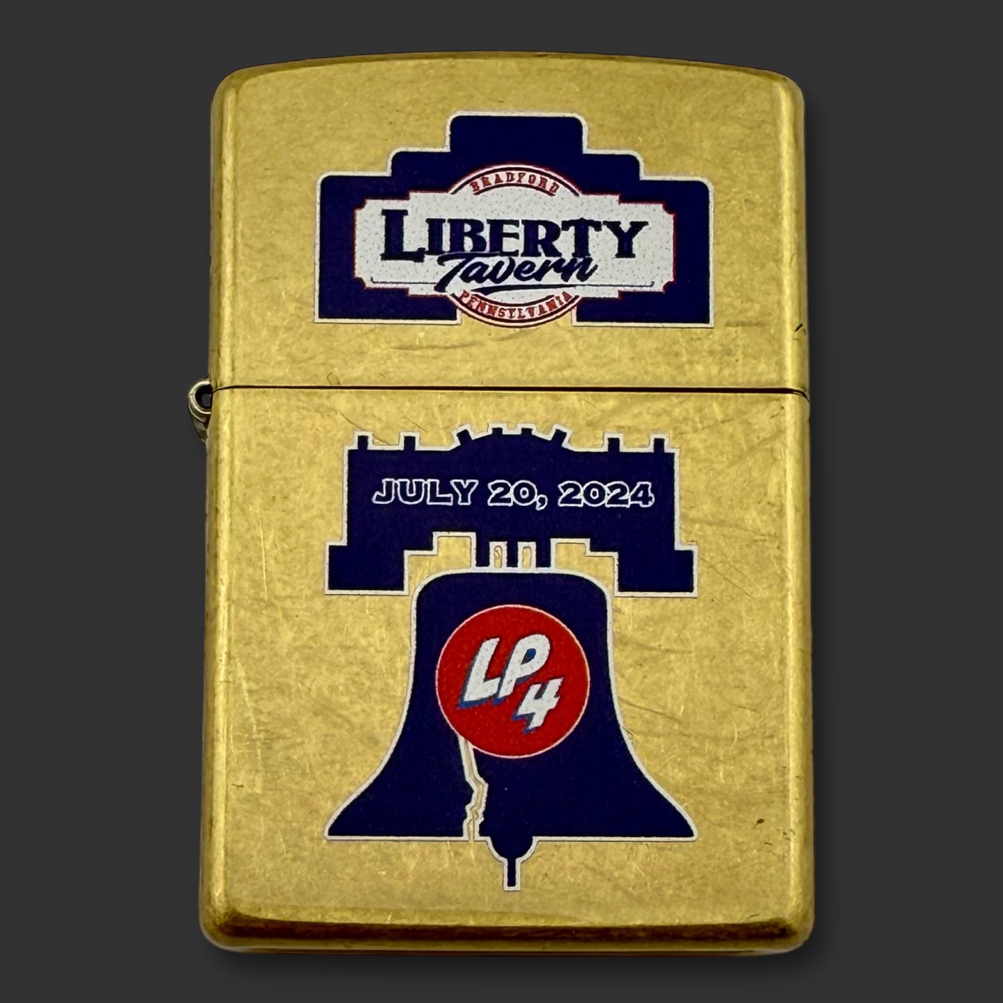 2024 Zippo Lighter - Lighter-Palooza 4 Dinner - 069/100 - Street Brass