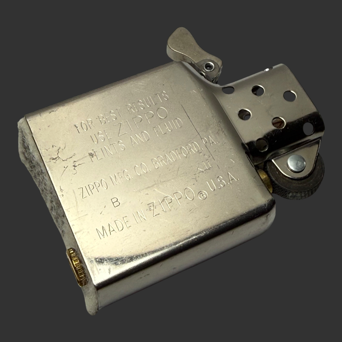 1996 End of the Trail Zippo Lighter
