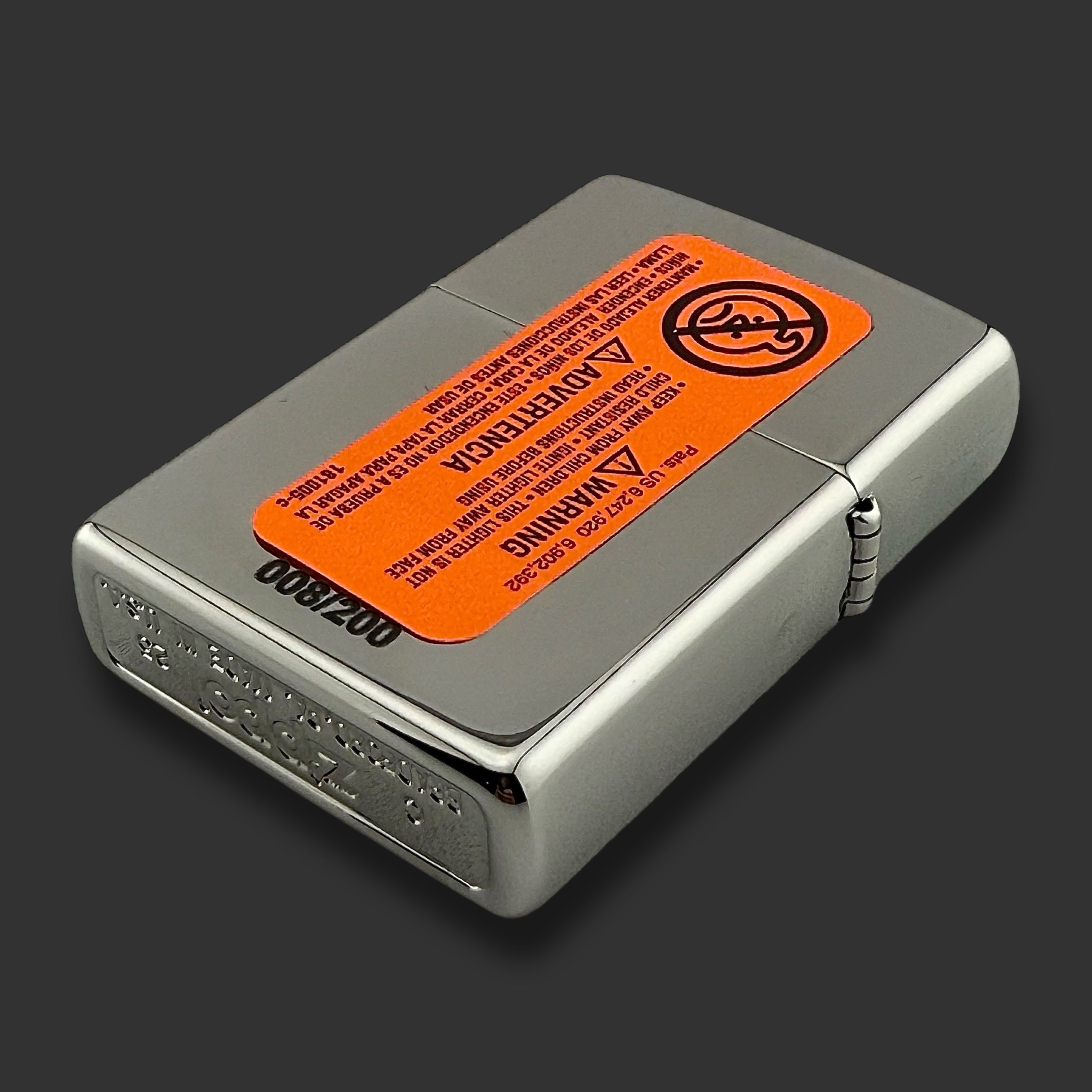 2025 Zippo Lighter - Plant Visitation - High Polish Chrome