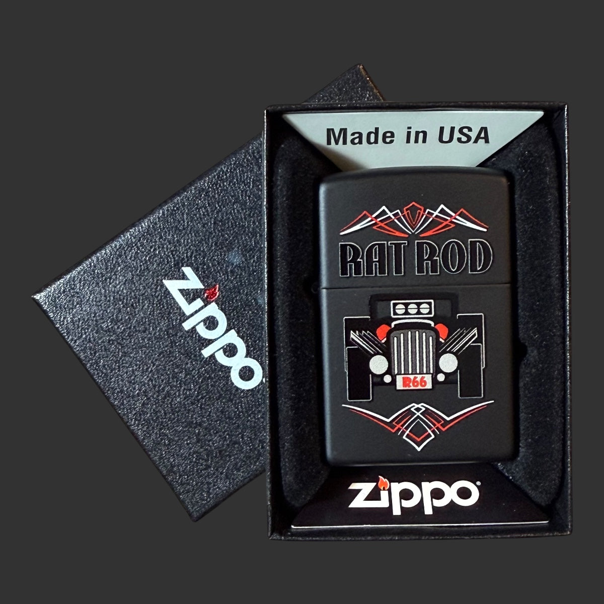 Original Riley's 66 Rat Rod Zippo Lighter