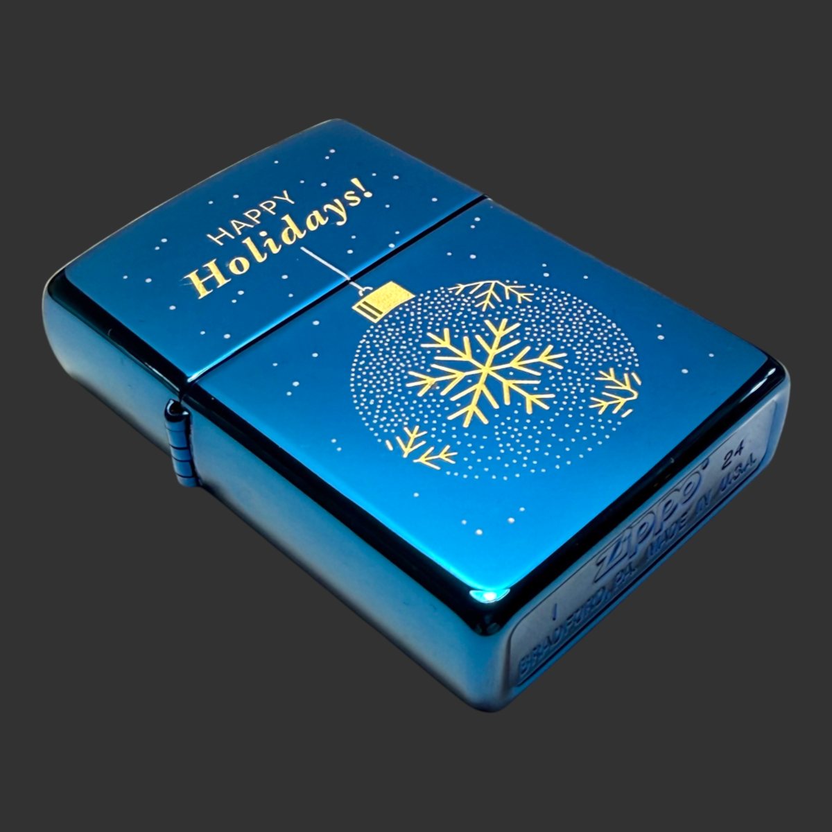 2024 Customer Appreciation Happy Holidays Zippo Lighter