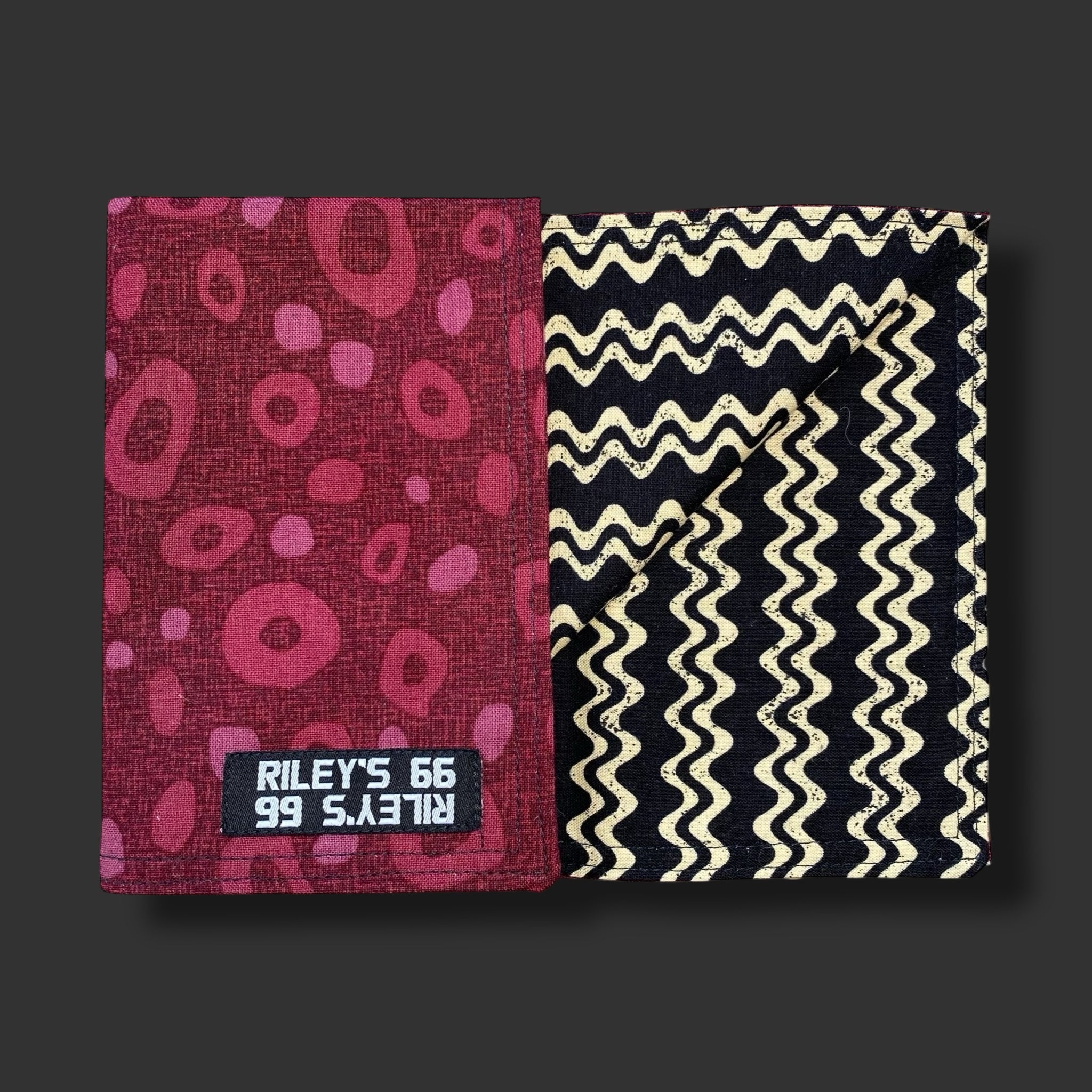 Mid Mod Burgundy Hanky