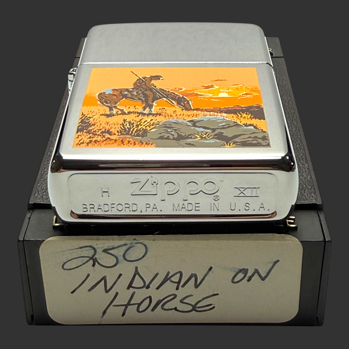 1996 End of the Trail Zippo Lighter