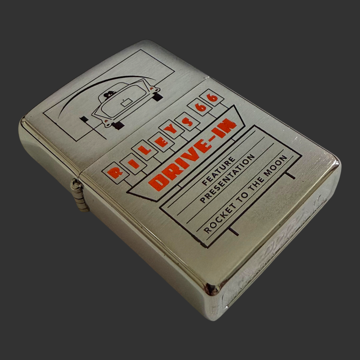 Original Riley's 66 Drive-In Zippo Lighter