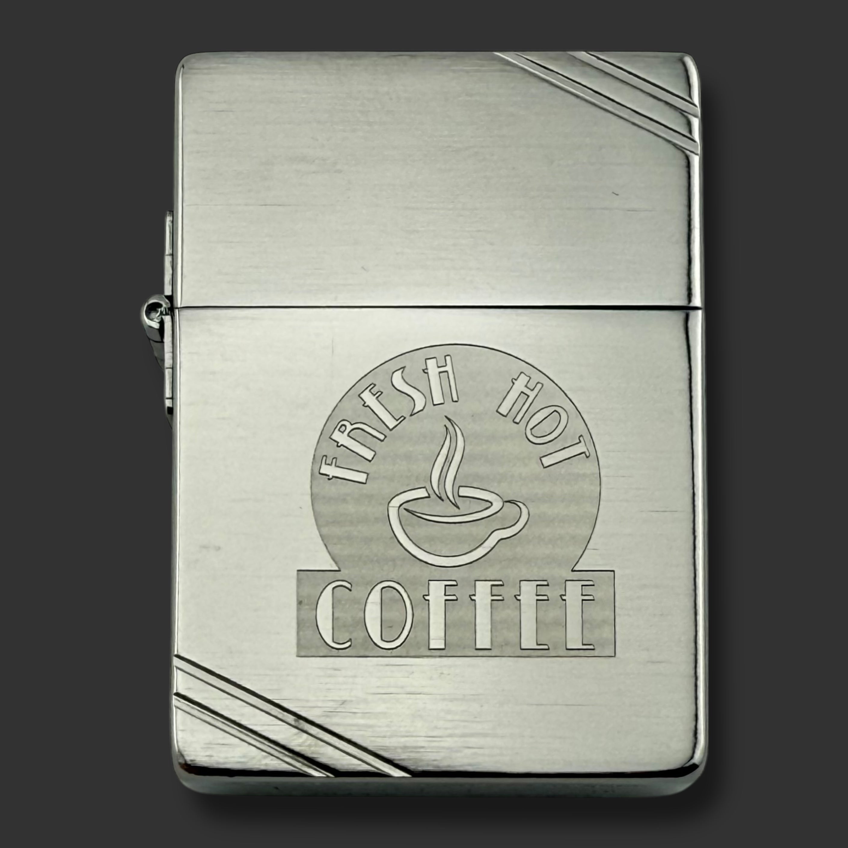 EXCLUSIVE - Riley's 66 Zippo Lighter - Fresh Hot Coffee - 08/30 - 1935 Replica