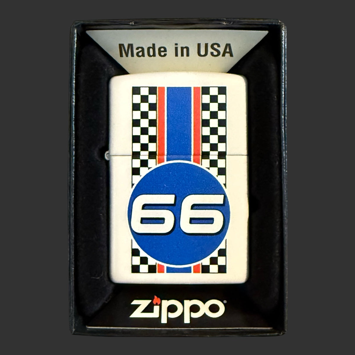 2020 Original Riley's 66 Racing Design Zippo Lighter