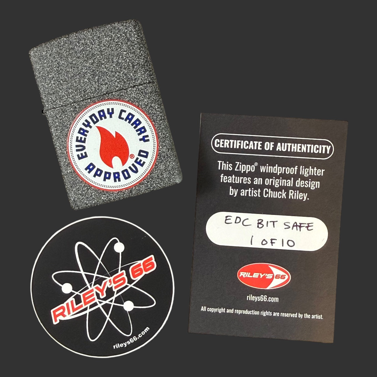 Original Riley's 66 EDC Approved Bit Safe Screwdriver 1 of 10