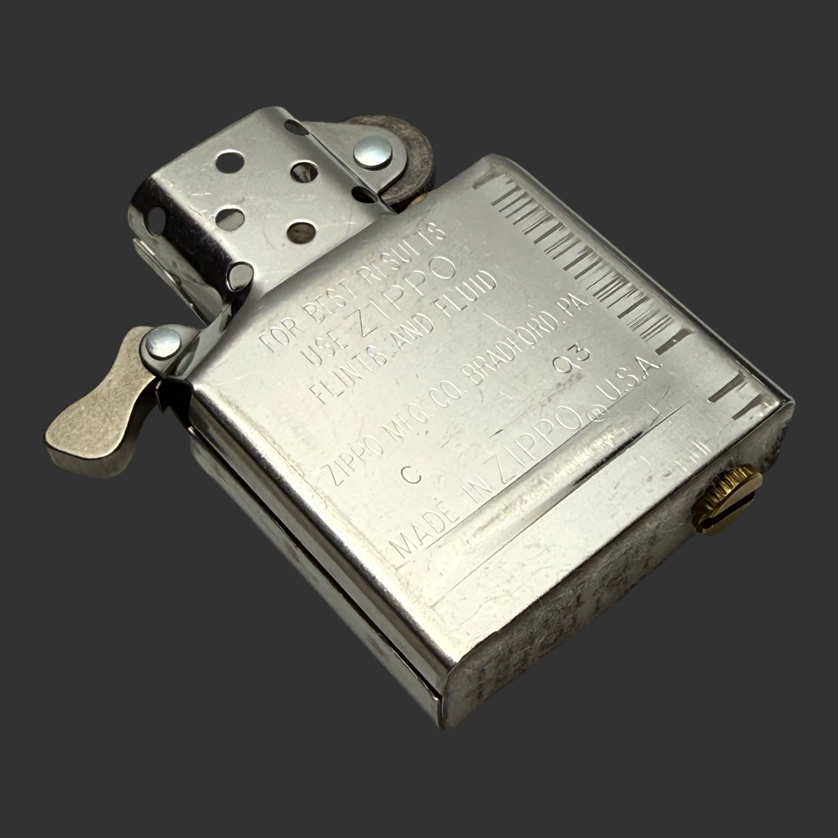 2003 Solid Copper Zippo Lighter