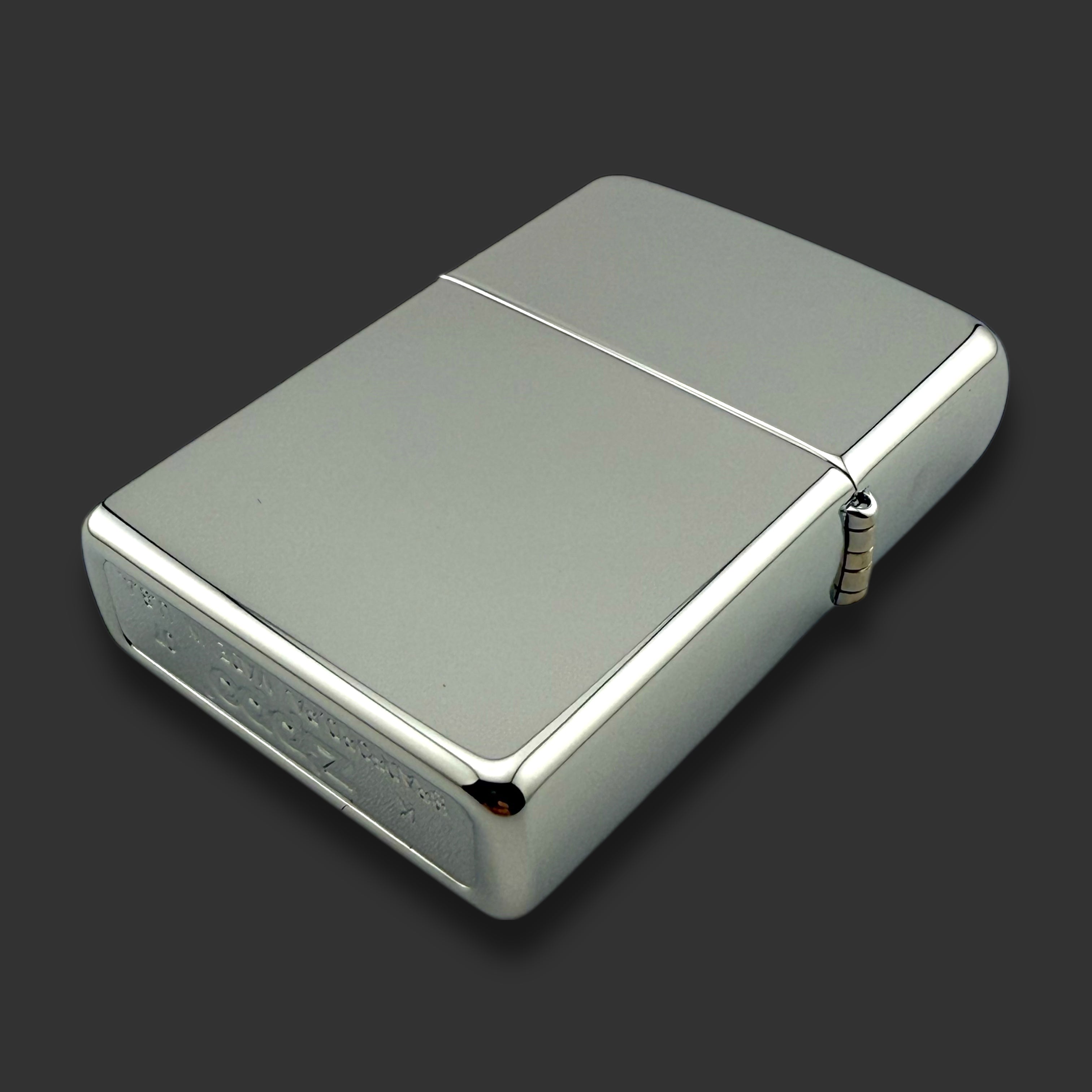 2007 Zippo Lighter - Route 66 - High Polish Chrome
