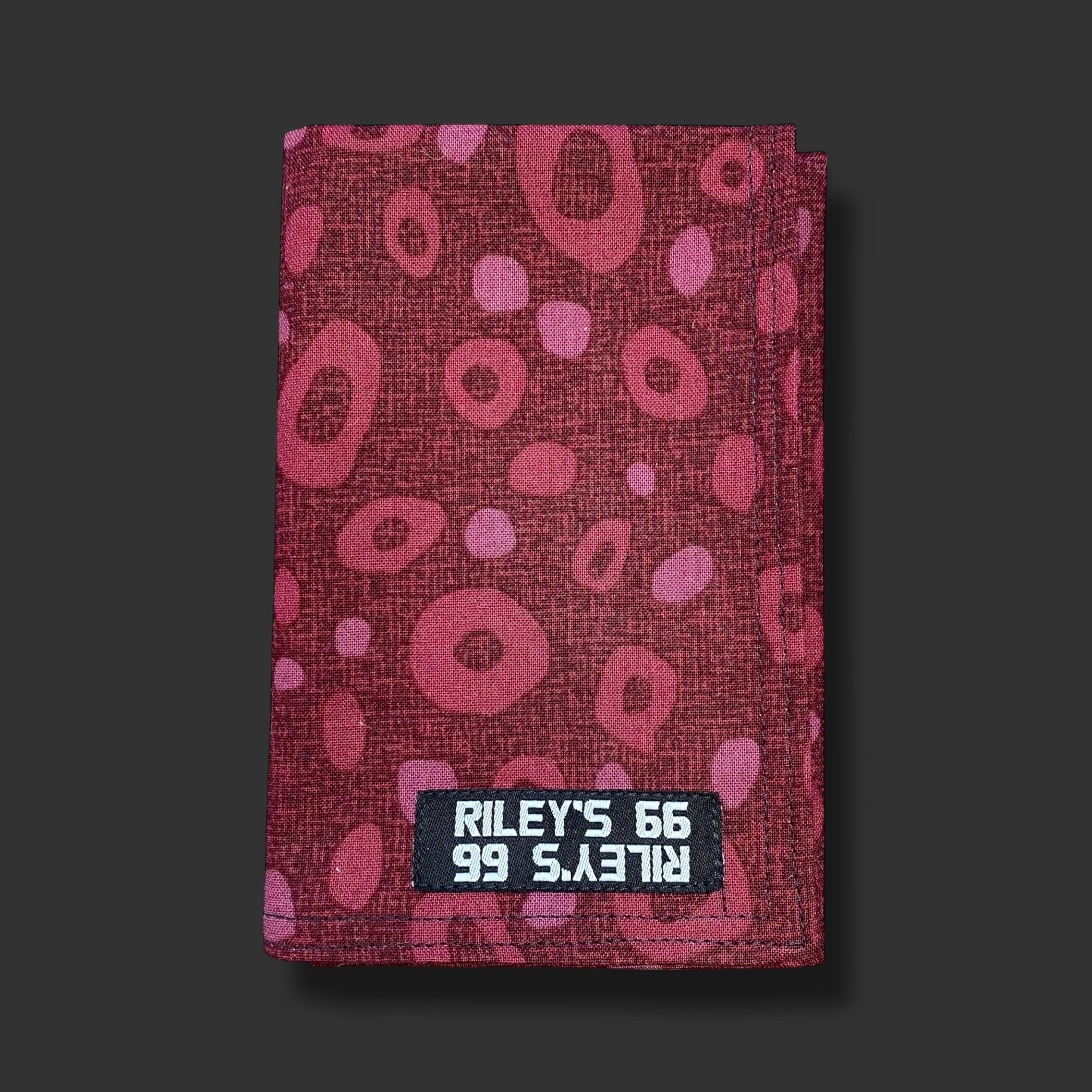 Mid Mod Burgundy Hanky