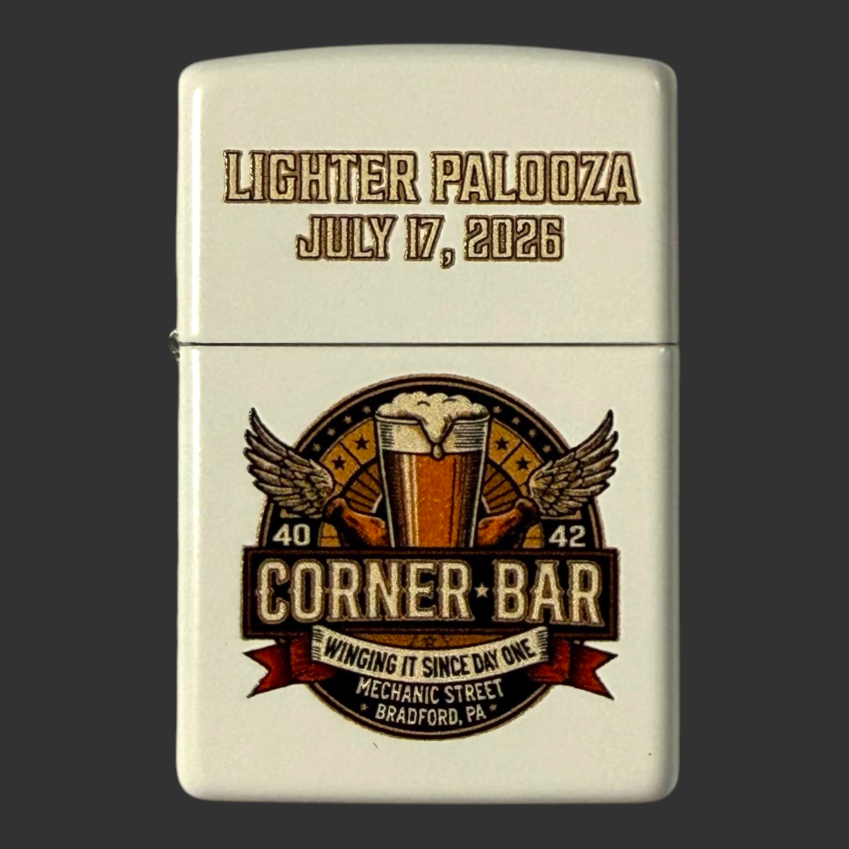 Lighter Palooza Corner Bar Zippo Lighter 29/55