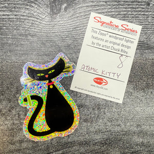 EXCLUSIVE - Riley's 66 Zippo Lighter - Atomic Kitty - Street Chrome™️