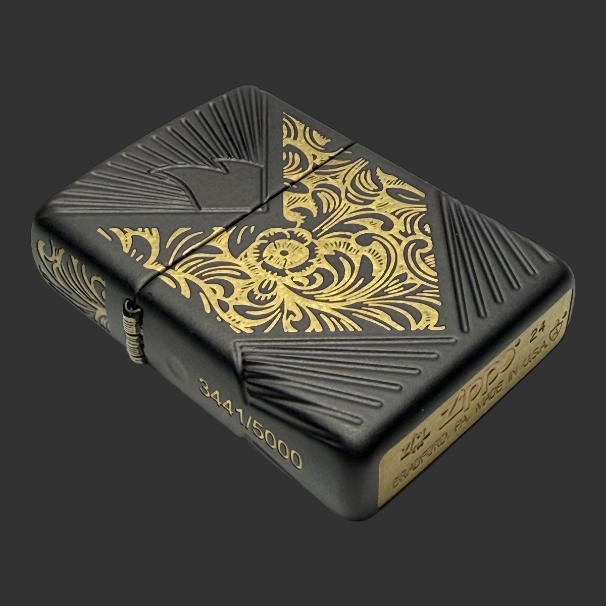 2024 Collectible of the Year Florentine Zippo Lighter # 3441/5000